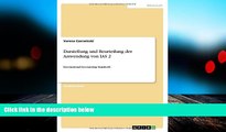 Read Online Darstellung und Beurteilung der Anwendung von IAS 2 (German Edition) Verena Czerwinski