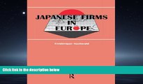 PDF  Japanese Firms in Europe: A Global Perspective (Routledge Studies in Global Competition)  For