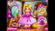 Disney Baby Princess Rapunzel Bath Tangled Newborn Baby Games