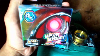 Unboxing Yoyo Ice Sword S Blazing Teens Lv. 4 Auldey