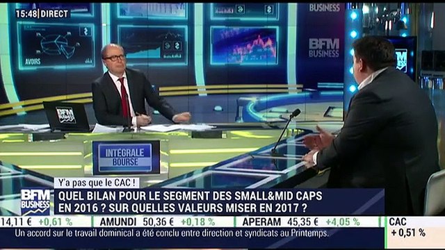 Y'a pas que le CAC: Les sociétés small et mid caps réagissent très bien aux fondamentaux économiques , Sébastien Ribeiro - 03/01