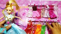 Beautiful-baby-doll-has-replaced-2-splendid-dress-to-a-party-kids-learning-tv