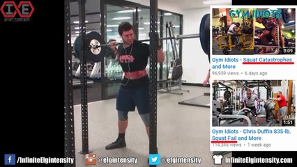 Gym Idiots - Bizarre Anderson Silva Workout, a Near-Death Overhead Press, and More