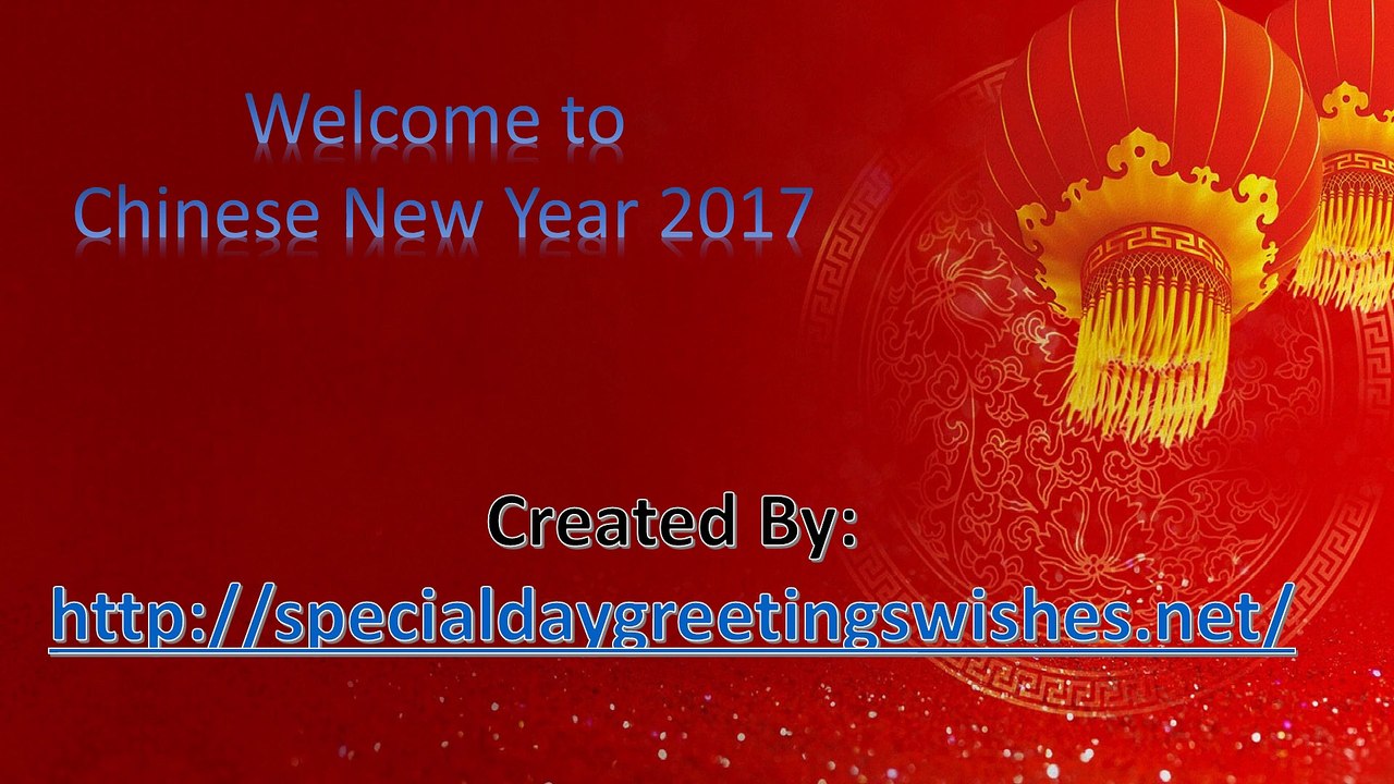 Chinese New Year 2017