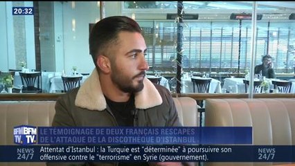BFM Le témoignage de deux rescapés de l'attentat en Turquie