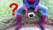 Spiderman SUPERHERO SPELL! w/ Frozen Elsa Joker Maleficent Pink Spidergirl TOYS! Superhero Fun