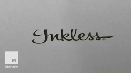 This revolutionary printer doesn't use any ink to print