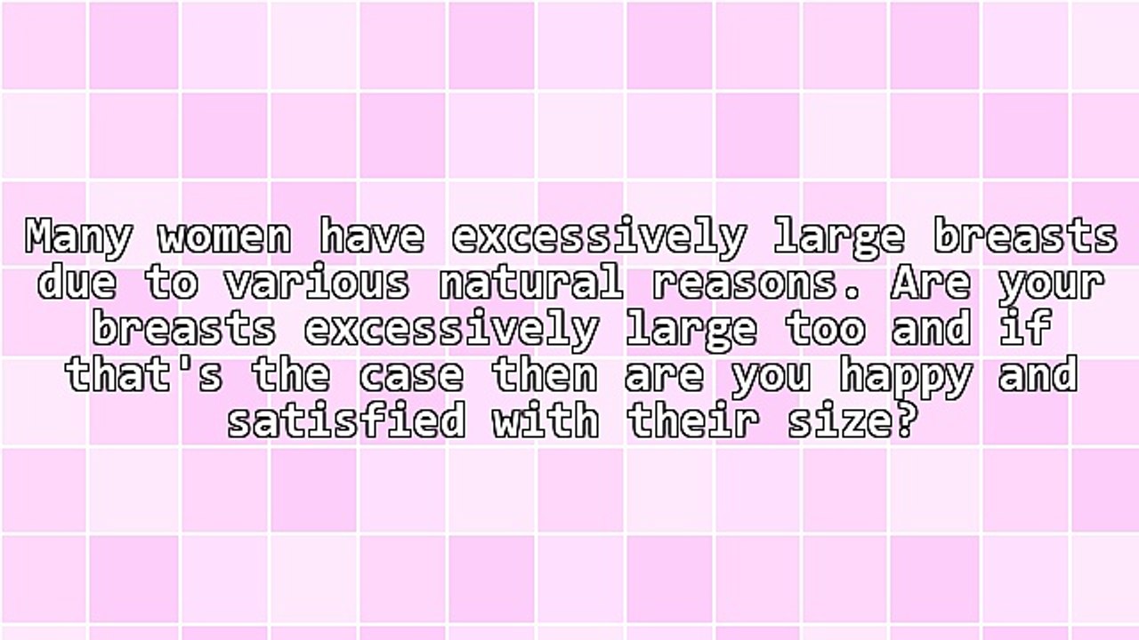 How to Reduce Breast Size Naturally at Home