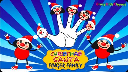 下载视频: Christmas Santa Claus Finger Family Nursery Rhymes Daddy Finger Song Children Songs Kids Rhymes