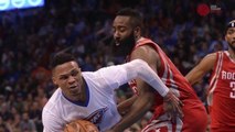 MVP frontrunners Westbrook, Harden collide Thursday