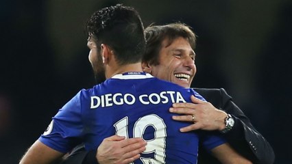 Conte never doubted Costa's commitment
