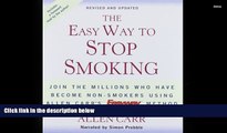 Audiobook  The Easy Way to Stop Smoking Allen Carr For Kindle