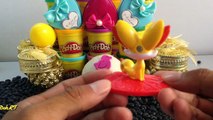 Play Doh - Surprise Eggs - Foxes and Bears, Mickey Mouse and Heart box, [Play Doh Toys]