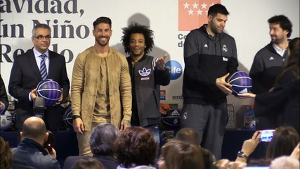 Marcelo puts basketball handles on display at charity event