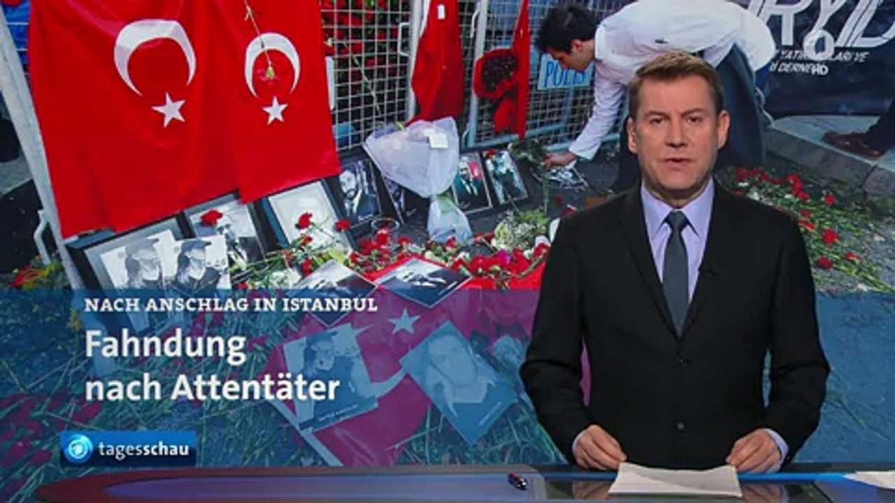 Tagesschau | 03. 01. 2017 20:00 Uhr (mit Jens Riewa) [GANZE FOLGE] | Das Erste