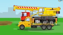 Der Gelbe Bagger und Der Lastwagen Die große Autos für Kinder Cartoon für Kinder
