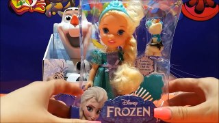 Disney Frozen Talking Olaf A Lot And Disney Frozen Young Elsa Doll Videos De Frozen-6upJKgapIPA