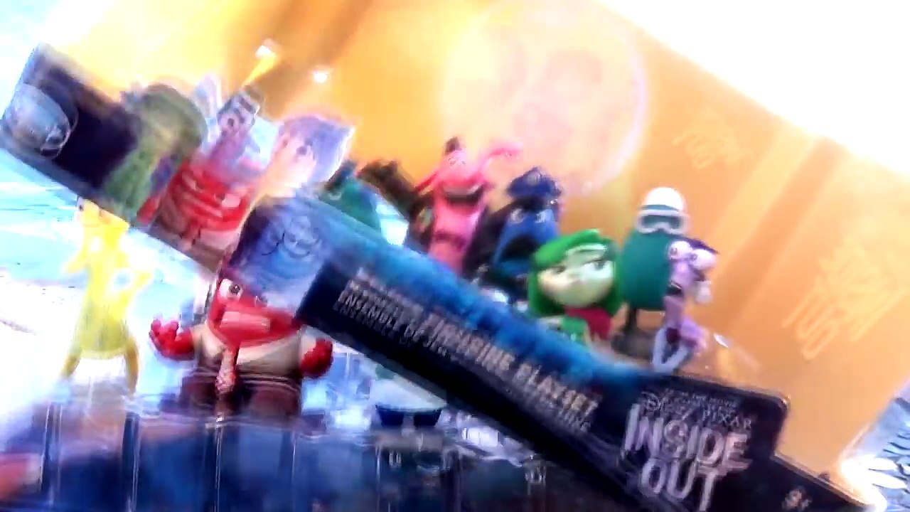 INSIDE OUT TOYS FROM THE NEW DISNEY PIXAR MOVIE BING BONG - JOY - DISGUST - SADNESS - ANGER - FEAR-3yXpN71EAhM