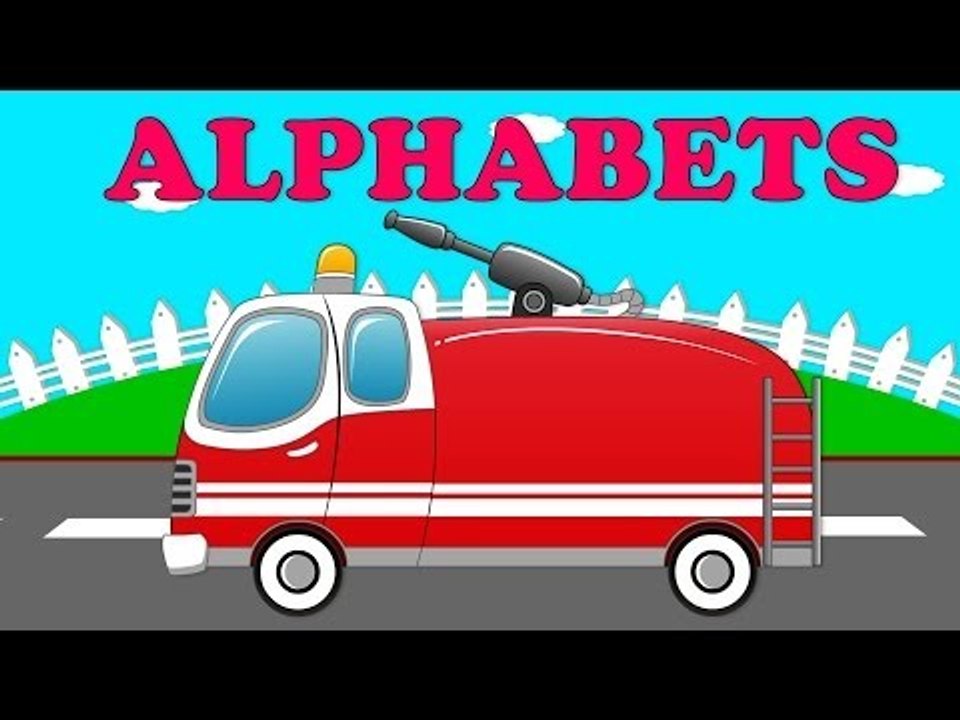 Fire engine Alphabets