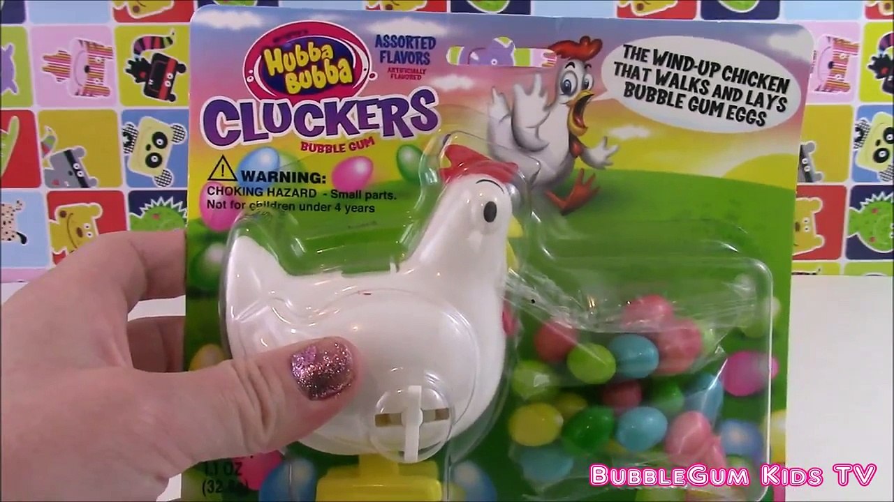 Hubba Bubba Bubblegum Chicken! The wind up Chicken that walks and lays Bubblegum Eggs!