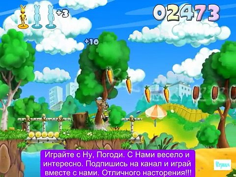 Прохождение Игры Ну погоди догонялки Прохождение new года