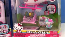 Hello Kitty Rescue Ambulance & Helicopter Toys by Sanrio 凯蒂猫救护车 ハローキティの救急車