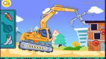 Мультфильм про строительные машины для детей Экскаватор Погрузчик Cartoon about cars