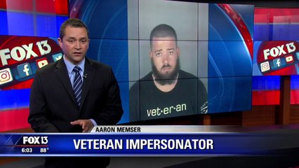 A Phony Who Lied About Being A Military Veteran Is Charged With Forgery.