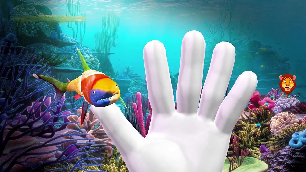 Candy Dinosaurs Finger Family Cartoons For Children | Lion Gorilla And More Animals Finger Family