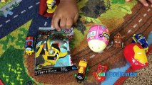 GIANT BALLOON POP SURPRISE TOYS CHALLENGE Disney Cars Toys Thomas & Friends Trains Marvel Superhero
