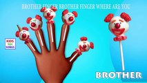 Clone Cake Pop Finger Family | Clown Daddy Finger Cartoon Animation Nursery Rhymes Kids Music