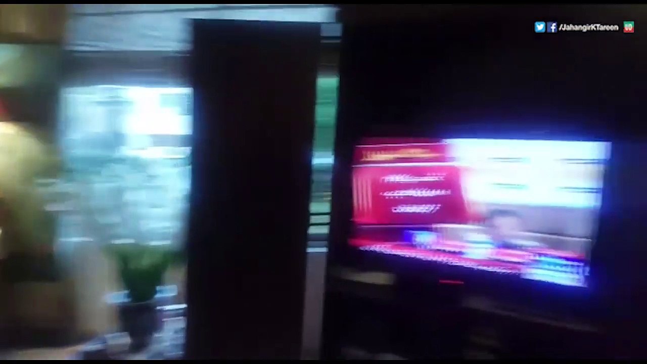 Imran Khan At Jahangir Tareen Home After Press Conference...