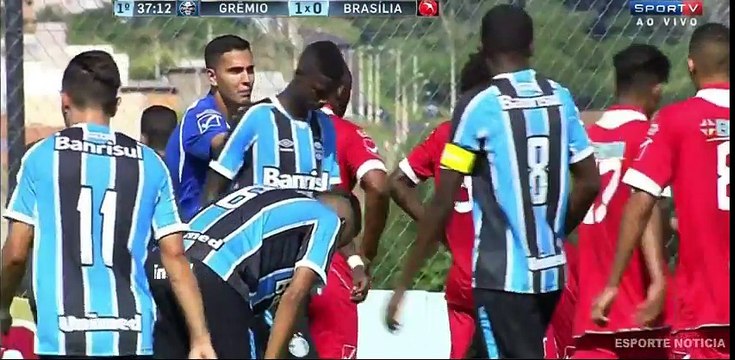 Grêmio 3 X 1 Brasília DF Gols e Melhores Momentos Copa SP Futebol Júnior 03-01-2016 (HD)
