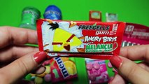 Angry Birds a lot of Candy MENTOS My Little Pony Kinder Ovo Gigante