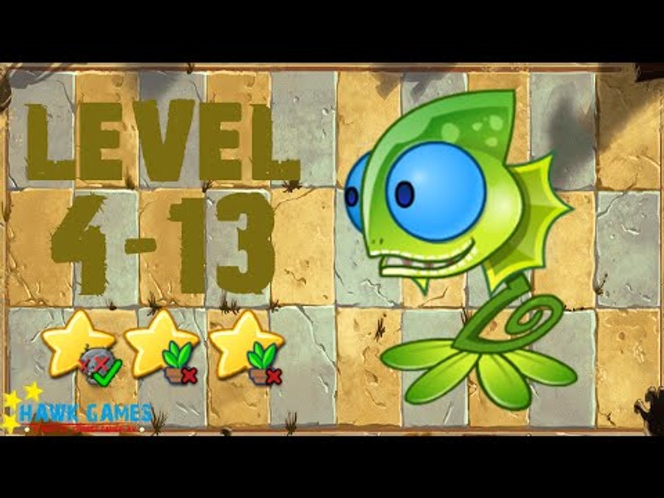 [v1.0.81+] Plants vs. Zombies: All Stars - Ancient Egypt Level 4-13 [4K 60FPS]