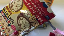 Snoopy Cookie and Deco Latte Sheet ～ スヌーピー クッキー デコラッテ DIY How to Make Snoopy Caffe Latte