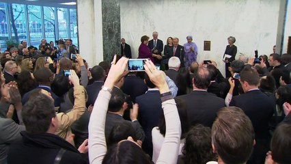 New UN chief calls for 'global solutions'