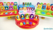 Pop Up Toys to Learn Colors, Numbers on Paw Patrol, Disney Jr Minnie Mickey Mouse Clubhouse Tayo Bus