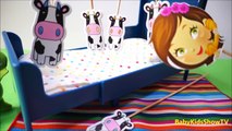 Jumping On The Bed _ Five Little Cow Jumping Nurs