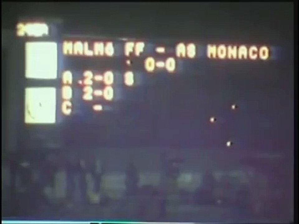 13.09.1978 - 1978-1979 European Champion Clubs' Cup 1st Round 1st Leg Malmö FF 0-0 AS Monaco