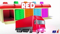 Colors for Children to Learn with Container Trucks | Colours for Kids to Learn | Learning Videos