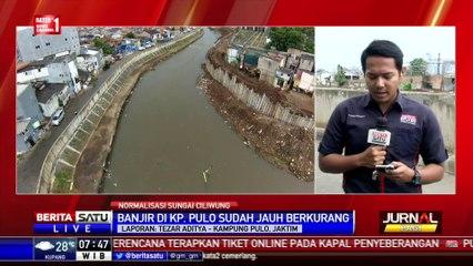 Normalisasi Ciliwung Berhasil, Kampung Pulo Tak Lagi Banjir