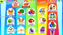16 Learning Games For Toddlers- Funny Food consists of 16 various educational game for your children