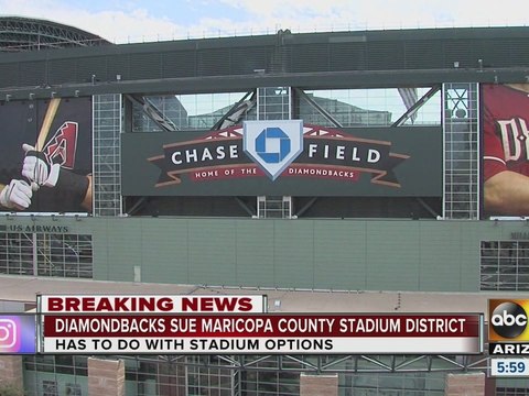 Diamondbacks file lawsuit against Maricopa County over stadium dispute