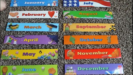 Months of the Year   Months for Kids   Month Name   Learning Games   Kid's Learning   Month