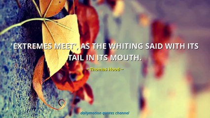 Thomas Hood Quotes