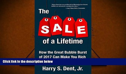 Read  The Sale of a Lifetime: How the Great Bubble Burst of 2017 Can Make You Rich  Ebook READ Ebook