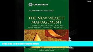 Download  The New Wealth Management: The Financial Advisor s Guide to Managing and Investing