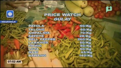 PRICE WATCH: Presyo ng mga gulay sa CI Market
