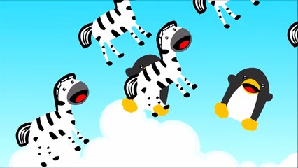 Penguins and Zebras Animation for Children